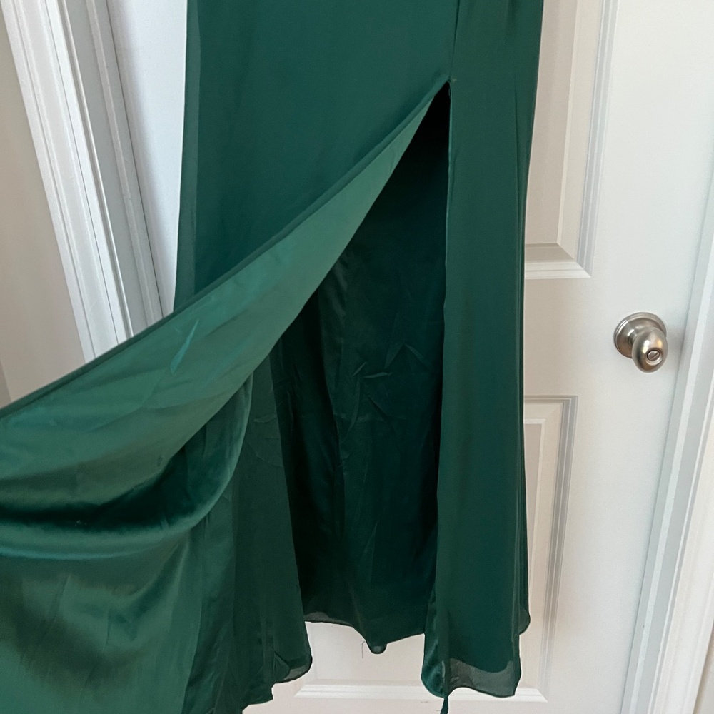 Lulus Captured Your Heart Hunter Green Halter Maxi Dress - Picture 5 of 9